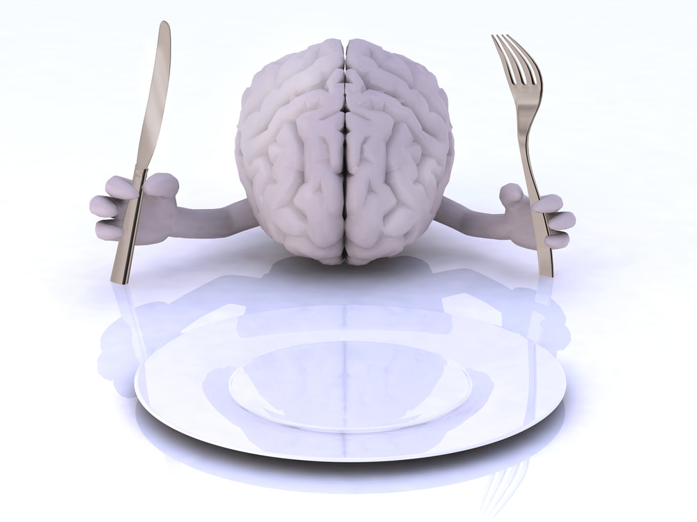 The brain eats itself
